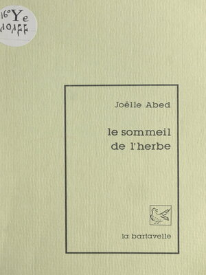 cover image of Le sommeil de l'herbe